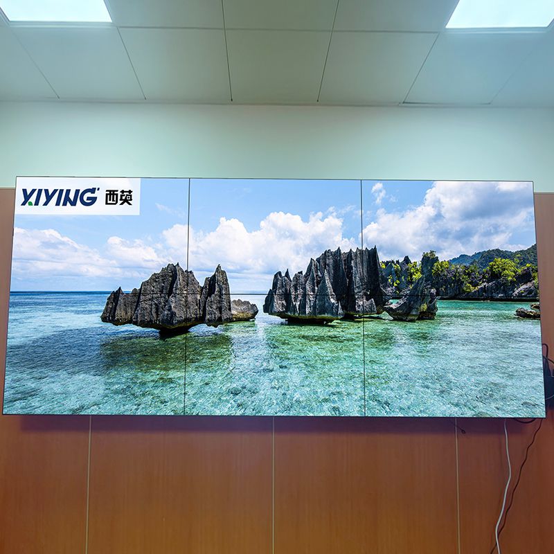西英助力遼寧沈陽某單位拼接屏大屏展示項目